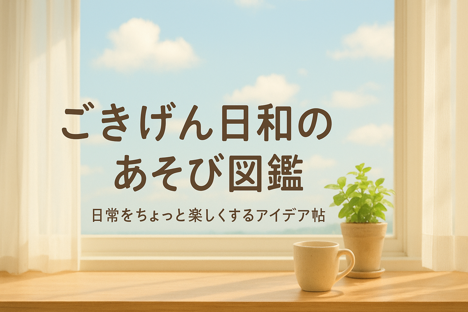 ごきげん日和のあそび図鑑